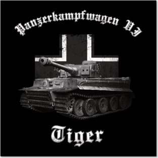 Panzerkampfwagen VI Tiger German Tank Posters and Art